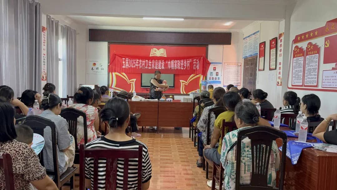 大龙街道、朱家场镇开展“巾帼家政进乡村”培训活动